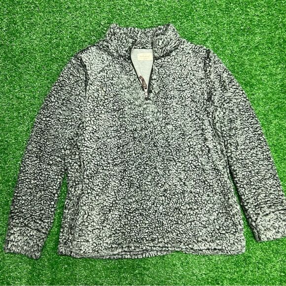 Weatherproof Tops - Weatherproof Pullover Quarter Zip Sherpa Size Large
